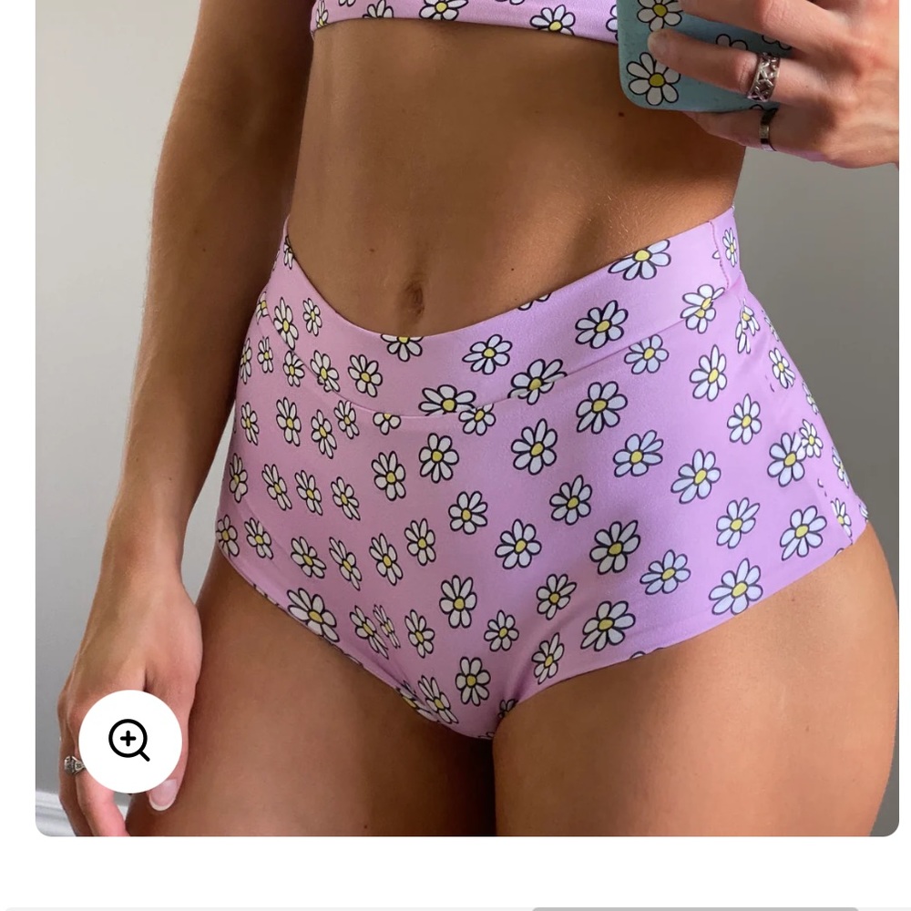 Knight Swim Blair Bottoms in summer blooms